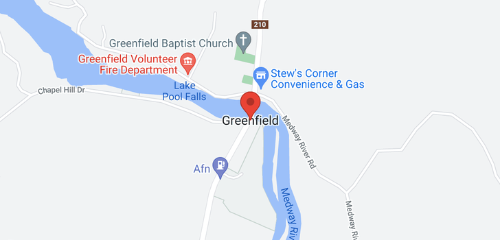 map of 1691 Greenfield Road